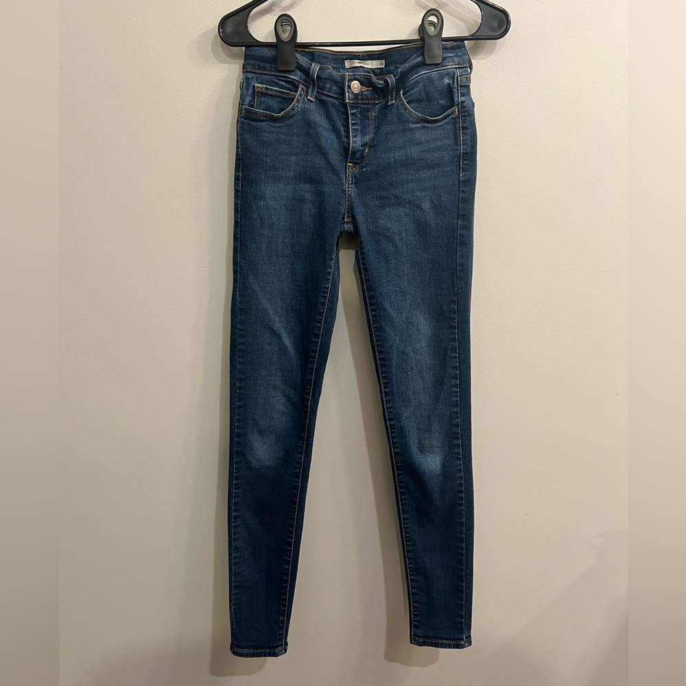 Levi’s - 710 Super Skinny Jeans - Blue Denim - Size 26